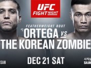 OFICIÁLNE! Brian Ortega vs. „The Korean Zombie” zápas večera na UFC v Kórei!