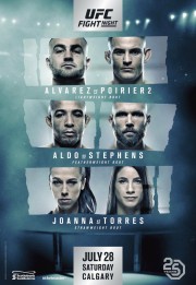 Joanna Jędrzejczyk na oficiálnom plagáte UFC on FOX 30 v Calgary!