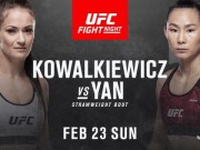 OFICIÁLNE! Kowalkiewicz vs. Yan Xiaonan na UFC Auckland!