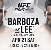 UFC Fight Night 128: Barboza vs. Lee