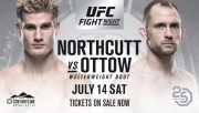 OFICIÁLNE: Sage Northcutt vs. Zak Ottow na UFC Fight Night 133
